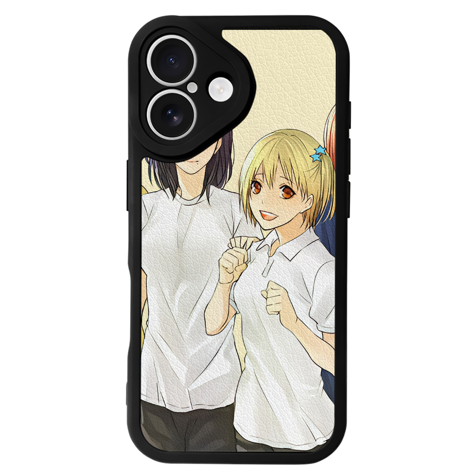 （画像用） ハイキュー!! Haikyu!! 【iPhone 16シリーズ対応】シリコンスマホケース（レザー調） 材質：シリコン